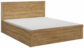 Κρεβάτι Boston AS116, 160x200, Πλαστικοποιημένη μοριοσανίδα, 169x204.5x100.5cm
