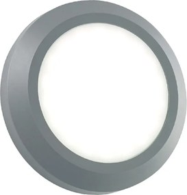 Απλίκα LED Εξωτερικού Χώρου Aca SLIM01N Grey