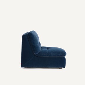 Πολυθρόνα σύνθεσης από βελούδο, GIULIANO