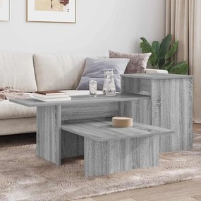 vidaXL Τραπέζι κονσόλας Γκρίζο Σονομα 91,5 x 35 x 38,5 εκ