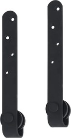 vidaXL Μηχανισμός Συρόμενης Πόρτας Μίνι 122 εκ. Ανθρακοχάλυβας