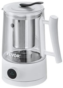 VEVOR Hydrogen Water Pitcher Generator, 1.5 L / 52.8 oz Large Capacity Hydrogen Generator Water Kettle, SPE and PEM Technology, Hydrogen Rich Water Ionizer Machine for Brewing Coffee or Tea