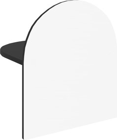 vidaXL Κομοδίνο Μαύρη Δρυς 40 x 35,5 x 45,5 εκ.
