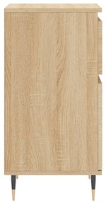 vidaXL Συρταριέρα Sonoma Δρυς 40 x 35 x 70 εκ. από Επεξεργασμένο Ξύλο