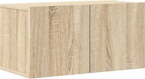 vidaXL Σετ Επίπλων Τηλεόρασης 8 Τεμαχίων Sonoma Δρυς Επεξ. Ξύλο