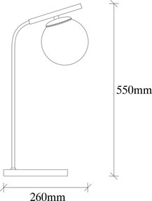 Table Lamp Yıldız - 4021 Gold
Black