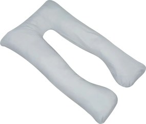 vidaXL Μαξιλάρι Εγκυμοσύνης Γκρι 90 x 145 εκ.