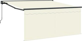 vidaXL Σκηνίτσα Αναδιπλούμενη Κρεμ 300 x 250 εκ