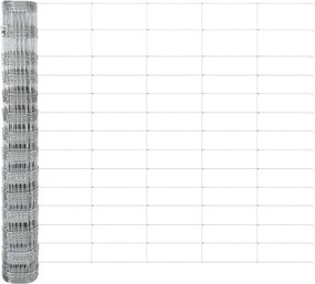 vidaXL Στύλος Περιφράξεων Γαλβανισμένο 50 x 1,4 μ Ατσάλι