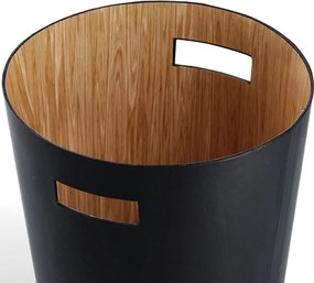 Καλάθι Απορριμμάτων (Φ25x30) Z-L Black 17779