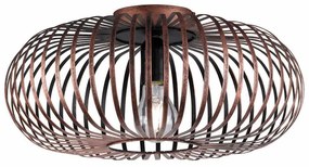 Φωτιστικό Οροφής - Πλαφονιέρα Johann 606900162 Antique Copper Trio Lighting Μέταλλο