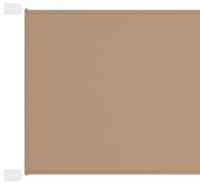 Τέντα Κάθετη Taupe 60 x 270 εκ. από Ύφασμα Oxford - Μπεζ-Γκρι