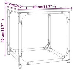 ΒΟΗΘΗΤΙΚΟ ΤΡΑΠΕΖΙ ΚΑΦΕ ΔΡΥΣ 40X40X40 ΕΚ. ΕΠΕΞΕΡΓΑΣΜΕΝΟ ΞΥΛΟ 823291