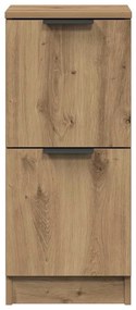 vidaXL Sideboards 2 τεμάχια Artisan Oak 30x30x70cm Κατασκευασμένο ξύλο