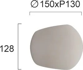 Απλίκα Τοίχου Viokef Sarra Grey 4290201
