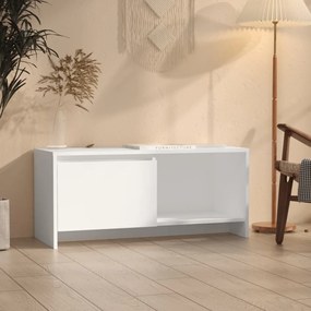 vidaXL Έπιπλο Τηλεόρασης Λευκό 90 x 35 x 40 εκ. από Μοριοσανίδα