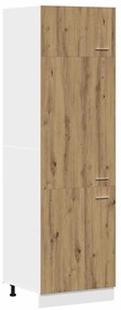 Ντουλάπι ψυγείου Artisan Oak 60x57x207 cm Κατασκευασμένο ξύλο - Καφέ