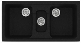 Sanitec Classic 325 Metallic Space Ένθετος Νεροχύτης