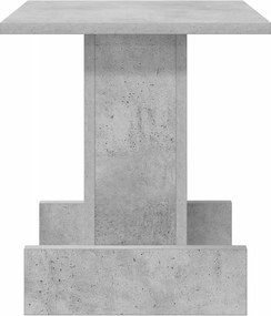 vidaXL End Table Σκυρόδεμα Γκρι 35,5 x 35 x 40 εκ Επεξεργασμένο ξύλο