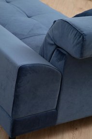 2-Seat Sofa Frido - Navy Blue Navy Blue