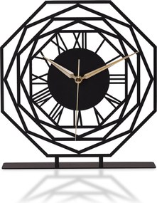 Διακοσμητικό Ρολόι Μαύρο REPIDO 25x1,5x23