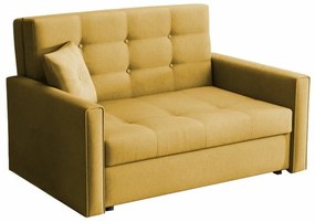 Καναπές κρεβάτι Columbus 100, Αριθμός θέσεων: 2, Αποθηκευτικός χώρος, 85x133x98cm, 57 kg, Πόδια: Πλαστική ύλη, Μέταλλο, Έπιπλα ήδη συναρμολογημένα