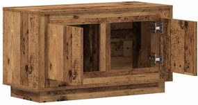 vidaXL Ντουλάπι TV Παλαιό ξύλο 80 x 35 x 45 cm Επεξεργασμένο ξύλο