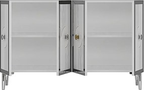 Console Pega 120 - White, Silver White
Silver