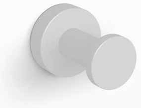 Langberger Series 108 21108-31A-300 White Matt Άγκιστρο μονό 4εκ.