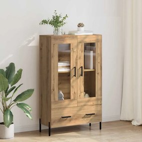 vidaXL Highboard CORONA Artisan Oak 69,5 x 31 x 115 εκ.
