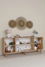 Stewehome Μποέμ σειρά κονσόλα Πολύχρωμο 180x40x75 cm