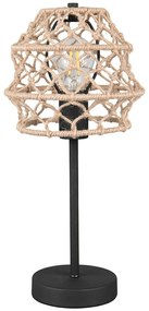 Φωτιστικό Επιτραπέζιο Hive R51681036 Φ20x42cm 1xE27 10W Natural-Black RL Lighting