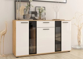 Μπουφές Arlington-Fusiko anoixto-Leuko