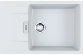 Franke Centro CNG 611/211-78 XL Αντιστρεφόμενος Polar White Γρανιτένιος Νεροχύτης 60cm