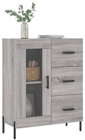 vidaXL Ντουλάπι Γκρι Sonoma 69,5 x 34 x 90 εκ. από Επεξεργασμένο Ξύλο