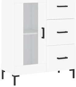 vidaXL Ντουλάπι Λευκό 69,5x34x180 εκ. από Επεξεργασμένο Ξύλο