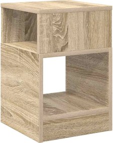 vidaXL End Table Δρύς Sonoma 30,5 x 30 x 45 εκ Επεξεργασμένο ξύλο