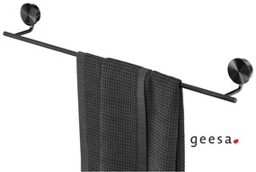 Πετσετοκρεμάστρα 60 cm Επιτοίχια Geesa Opal Black Brushed PVD 7207/60-411
