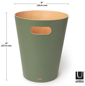 Umbra woodrow καλάθι αχρήστων ξύλο οξιάς 23Χ23Χ28εκ 082780-1095