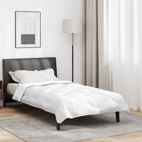 vidaXL Κουβέρτες & Κουβέρτες Λευκό 155 x 220 εκ. Μικροΐνες