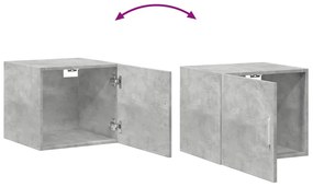 Ντουλάπι Αποθήκευσης Στενό Γκρι 50x42,5x225 εκ. Επεξεργ. Ξύλο - Γκρι