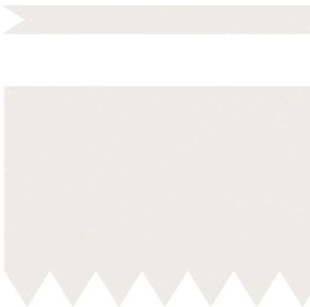 vidaXL Περίγραμμα γκαζόν 10 pcs Λευκό 100 x 0.05 x 20 εκ