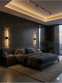 Stewehome μοντέρνος σχεδιασμός LED απλίκα τοίχου με ακρυλικό σώμα