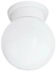 Eglo Durelo Μοντέρνα Πλαστική Πλαφονιέρα Οροφής με Ντουί E27 σε Λευκό χρώμα 16cm 94973