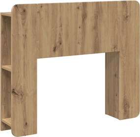 vidaXL Κρεβάτι με Κεφαλάρι Artisan Δρυς 80 cm Επεξεργασμένο Ξύλο