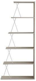 ΒΙΒΛΙΟΘΗΚΗ ΜΕΛΑΜΙΝΗΣ MINI TARS SONOMA ΛΕΥΚΟ HM2241.11 65x22-24x146Υεκ.