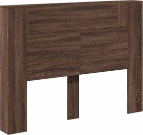 vidaXL Κεφαλάρι Καφέ δρυς 140 x 16,5 x 103,5 cm Επεξεργασμένο ξύλο