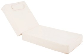 ΜΑΞΙΛΑΡΙ ΞΑΠΛΩΣΤΡΑΣ TEXTILENE SIFNOS ΜΠΕΖ HM11761.02 200(120+80)x70x20Yεκ.