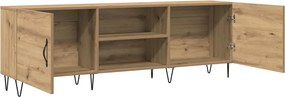 vidaXL Έπιπλο Τηλεόρασης Δρυς τεχνίτης 150x30x50 εκ. Επεξ. Ξύλο