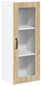 vidaXL Ραφιέρα τοίχου LUCCA Sonoma Δρυς 40 x 31 x 100 εκ.